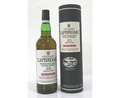 LAPHROAIG 10YO ORIGINAL CASK STRENGTHA nice bottle of the Laphroaig 10 Year Old Original Cask Strength Single Malt Scotch Whi