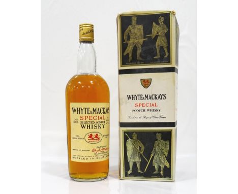 WHYTE & MACKAYS SPECIAL SELECTED SCOTCH WHISKY Whyte & Mackays Special Selected Scotch Whisky bottled in the 1970s.  1 Litre.