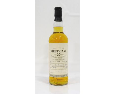 GLEN ELGIN 23YO - FIRST CASKGlen Elgin 23 Year Old Single Malt Scotch Whisky Distilled on 29th November 1990 and bottled for 