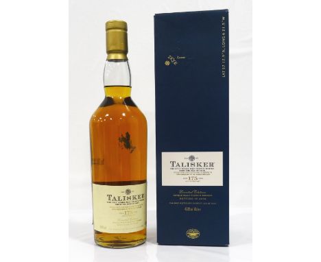 TALISKER 175TH ANNIVERSARYA Limited Edition bottling of Talisker Single Malt Scotch Whisky bottled in 2005 to celebrate the 1