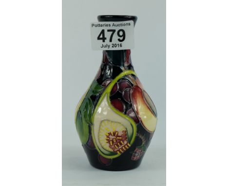 Moorcroft Queens Choice vase designer Emma Bossons height 13cm 
