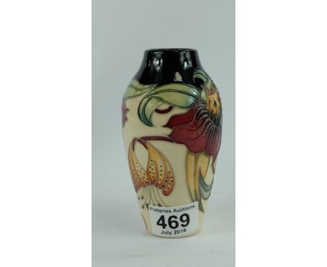 Moorcroft Anna Lily vase height 13cm