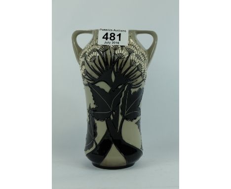 Moorcroft Summer Silhouette vase designer Vicky Lovatt height 18cm 