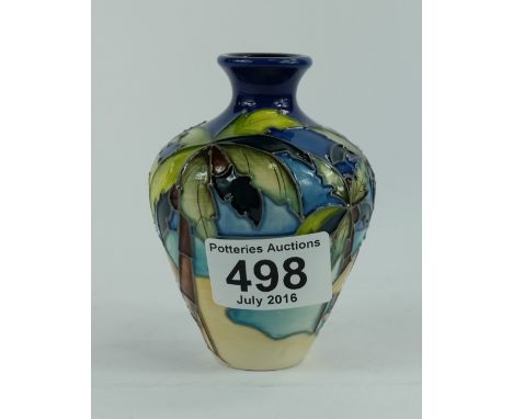 Moorcroft Naru vase height 10cm