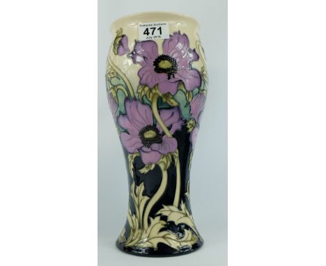Moorcroft Daughter of the Wind trial vase dated 16/11/15 designed Kerry Goodwin height 30cm