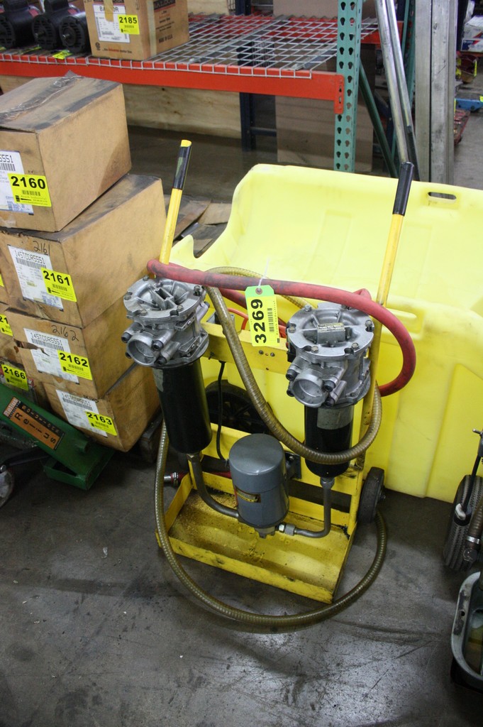 PARKER HYDRAULIC FILTER CART