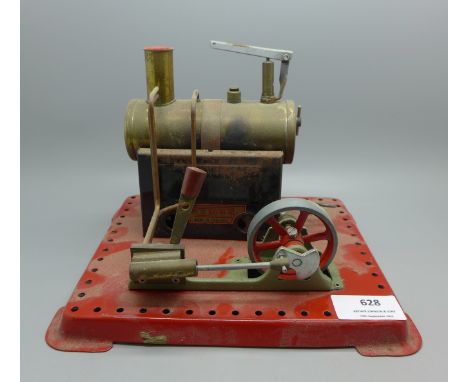 A Mamod steam engine 
