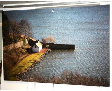 Unknown Artist
'Duddingston Loch
'Photographic print on canvas, 87 x 128cm