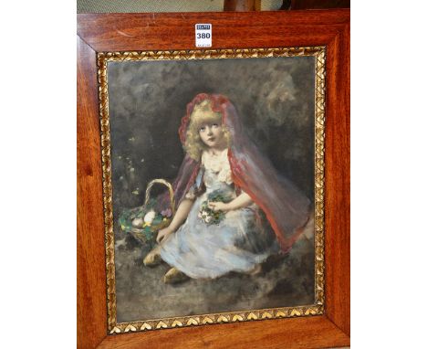 H Thomas Schafer
'Portrait of Vintage Girl'
Print, lower left, 37 x 29.5cm