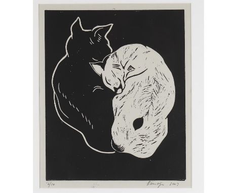 
	
		λ&nbsp;Vega Bermejo (Contemporary), 
		Kittens
		Lithograph
		Signed, dated 2002, numbered 6/10
		27 x 22cm (10½ x 8½ in