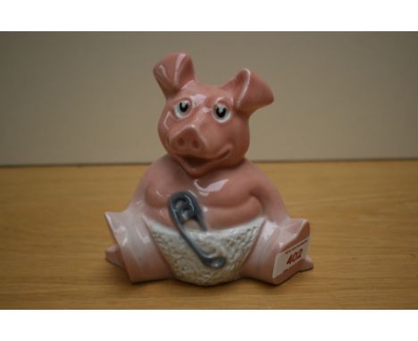 A ceramic Wade Baby Woody piggy bank for Natwest.
