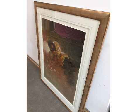 Roy Fairchild woodward, 'Midsummer Story', lithograph, signed and numbered 55/465, 125cm x 95cm.  