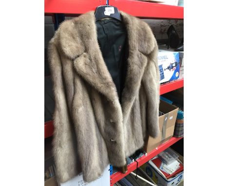 A mink fur coat  