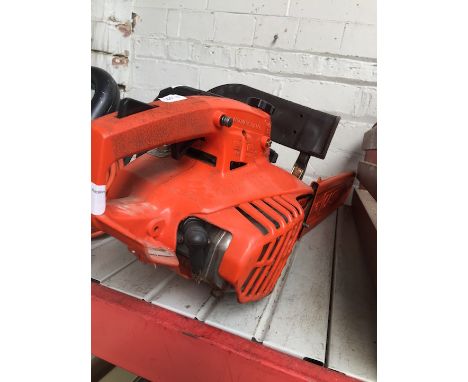 A Castor petrol chainsaw  