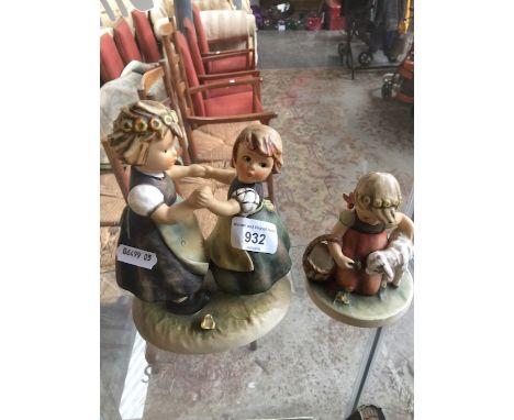 2 Goebel figures  