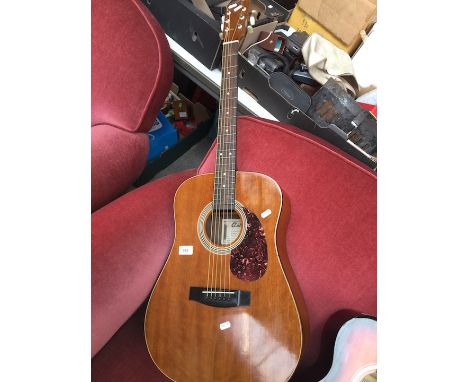 A vintage Antoria guitar (natural )  