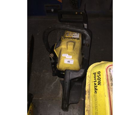 A LWA petrol chainsaw  
