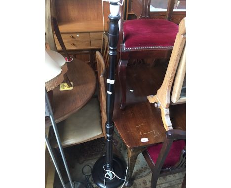 A standard lamp  