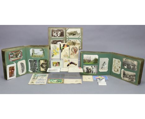 A collection of approximately three hundred postcards, early 20th century – British &amp; foreign views, portrait studies, et