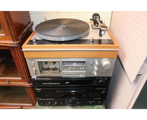 Thorens TD 160 Record Player, Cambridge Audio and SOny equipment 