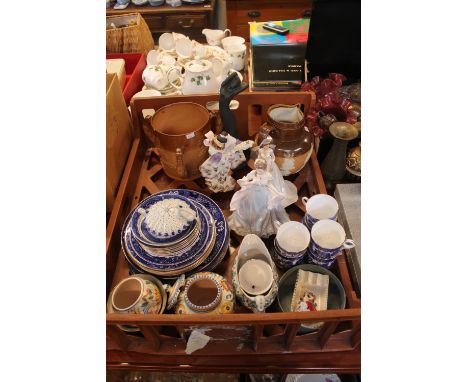 Collection of assorted Ceramics inc. Large Harvest Ware Tyg, Poole etc 