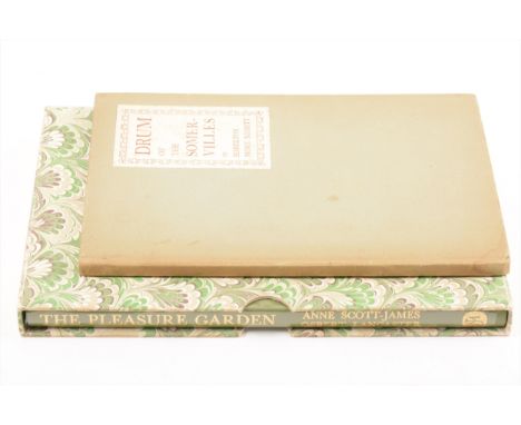 Scott-James, Anne and Lancaster, Osbert, The Pleasure Garden, signed, John Murray, London, 1977, slip case; and Nisbett, Hami