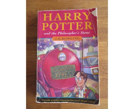 Rowling, J. K. Harry Potter and the Philosopher's Stone, first edition, first issue, London: Bloomsbury, 1997, paperback, pri