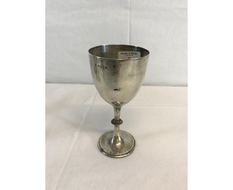 A Birmingham silver wine drinking cup by Vale Brothers & Sermon, dated 1908