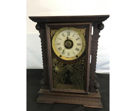Seth Thomas 2 hole American mantle clock 