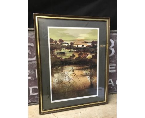 Limited Edition Coloured print signed Casati 