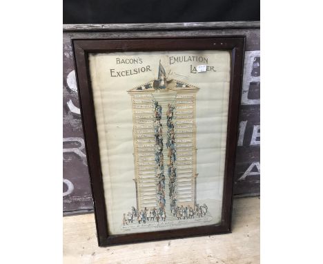 Bacons Emulation Excelsior Ladder framed print