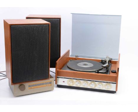 Quad Tuner / Ferguson System, Quad FM II Tuner s/n 3760 together with a Ferguson system 3405 s/n 3878 with Garrard Deck SP25 