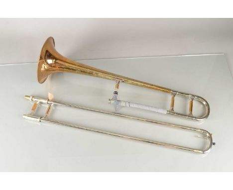 Chris Barber / Olds Trombone, Olds Recording Trombone s/n 405008 indicating year of manufacture 1963 made by F E Olds & Son, 