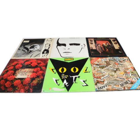 LP Records, approximately fifty albums of various genres with artists including The Sex Pistols, Stranglers, The Jam, Sham 69