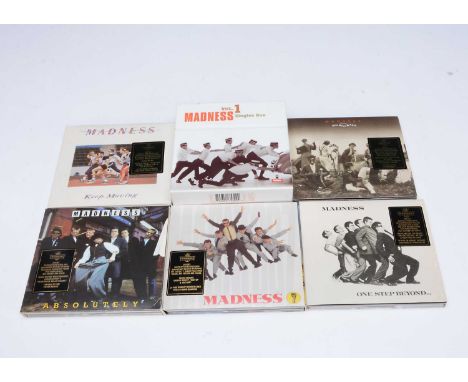 Madness CDs / Box Set, a Box Set and twenty-two CDs by Madness and Suggs including Madness Vol 1 Singles Box Set, One Step Be