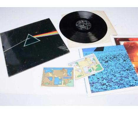 Pink Floyd LP, Dark Side of the Moon LP - Original German release 1973 on Harvest (1C 062-05 249) - Laminated Gatefold Sleeve