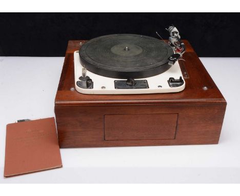 Garrard 301 Turntable / SME Tone Arm, Garrard 301 Turntable 1962 schedule 51400/2 s/n 57592, Transcription Motor, mahogany pl