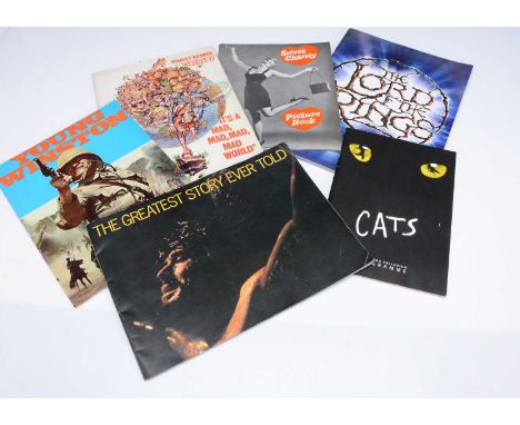 Film and Musical Programmes plus, large collection comprising approximately seventeen film programmes (inc The Greatest Story