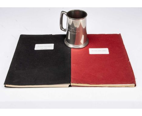 The Great Train Robbery (1976) Film Story Board / Script and Tankard, a 134 page Storyboard manuscript for 'The Great Train R