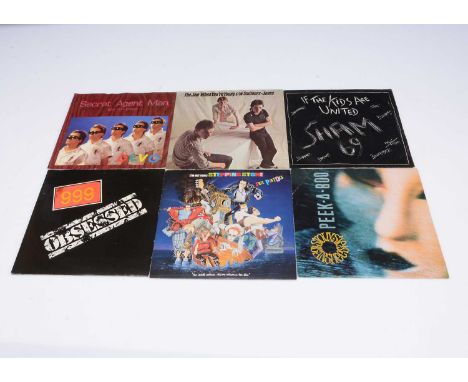 Punk / New Wave 7" Singles, approximately one hundred and forty 7" Singles of mainly Punk, New Wave and Indie with artists in