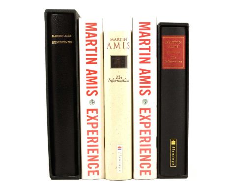 Martin Amis, five first editions,Experience, Jonathan Cape 2000, signed and dedicated,Experience, Jonathan Cape 2000,Experien