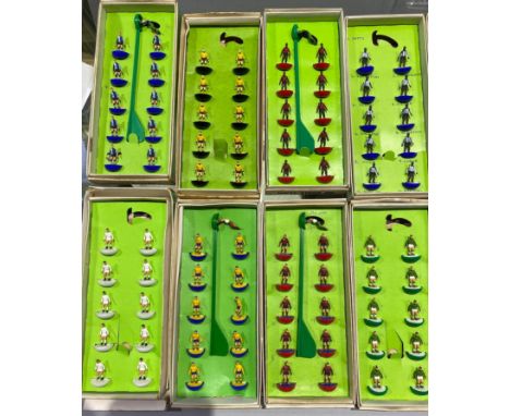 Twelve boxed Subbuteo team and The New Subbuteo Continental Flood lighting Edition Condition Report: Available upon request