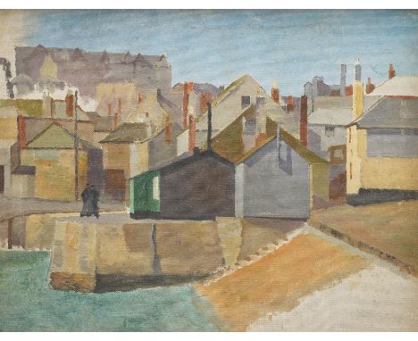 Leonard Richmond (British 1889-1965): St Ives, unfinished oil sketch unsigned 43cm x 34cmProvenance: purchased directly from 