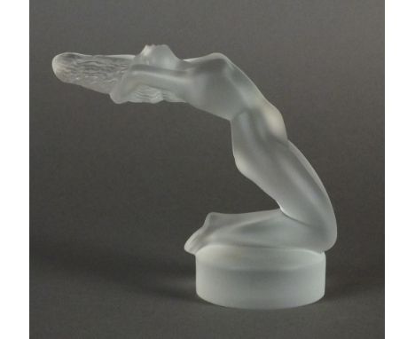 A Lalique model of 'Chrysis' as a paperweight, a post-war version after Rene Lalique's original design, signed Lalique France