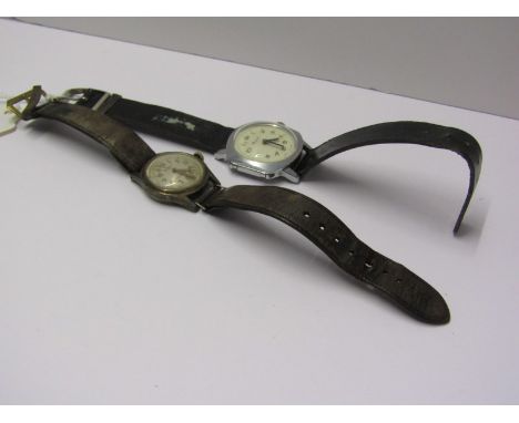 2 GENTLEMAN'S VINTAGE WRIST WATCHES, 1 Raketa the other a Belmar water proof, both appear in working condition 