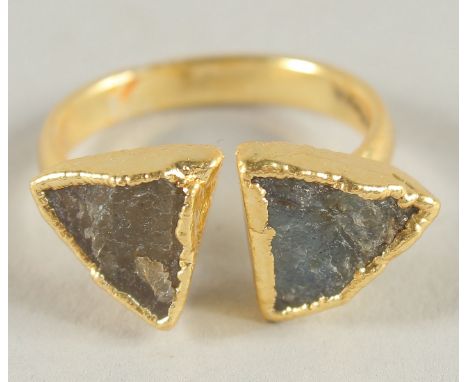 A MODERISTC SEFA HUYUK RING.