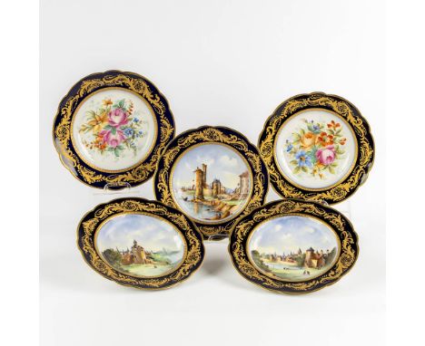 Popular Sevres, 19. Jh. Medaillon (1866)