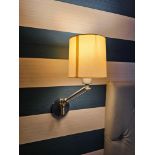 A Pair Of Chelsom Angle AL/52/W1/C Wall Lights In Polished Chrome Arms Swivel Left And Right