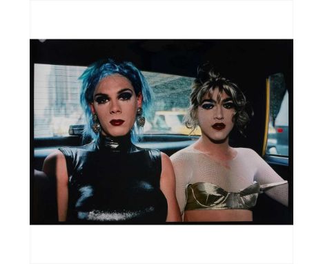 NAN GOLDIN (AMERICAN B.1953) MISTY AND JIMMY PAULETTE IN A TAXI, NYC - 1991Cibachrome print, A.P., signed, titled, editioned 