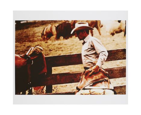 RICHARD PRINCE (AMERICAN B.1949) COWBOY (FROM THE 'COWBOYS AND GIRLFRIENDS' PORTFOLIO), 1992Signed with initials verso, from 